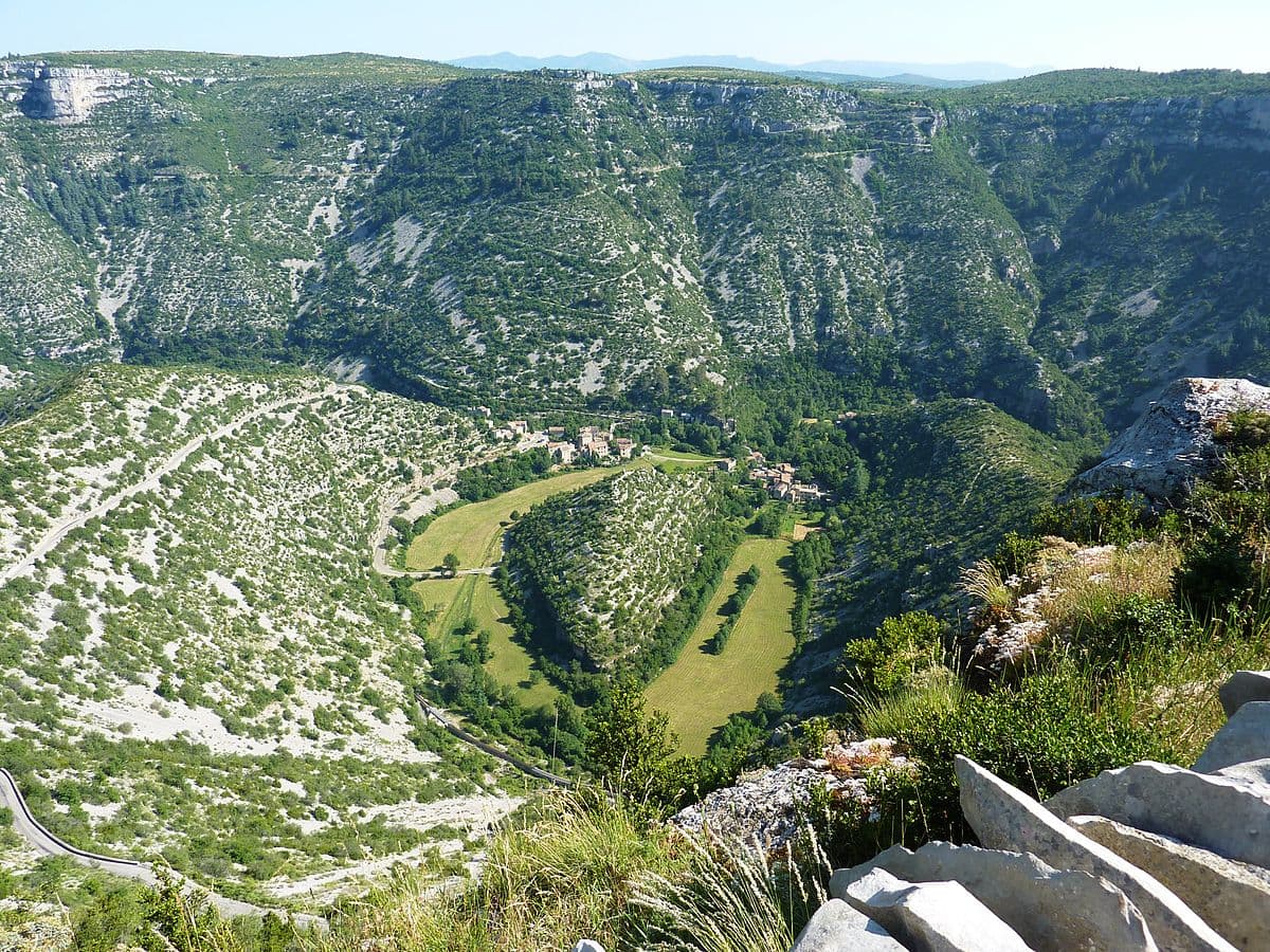 Le Cirque de Navacelles, méandre fossile classé Grand Site de France