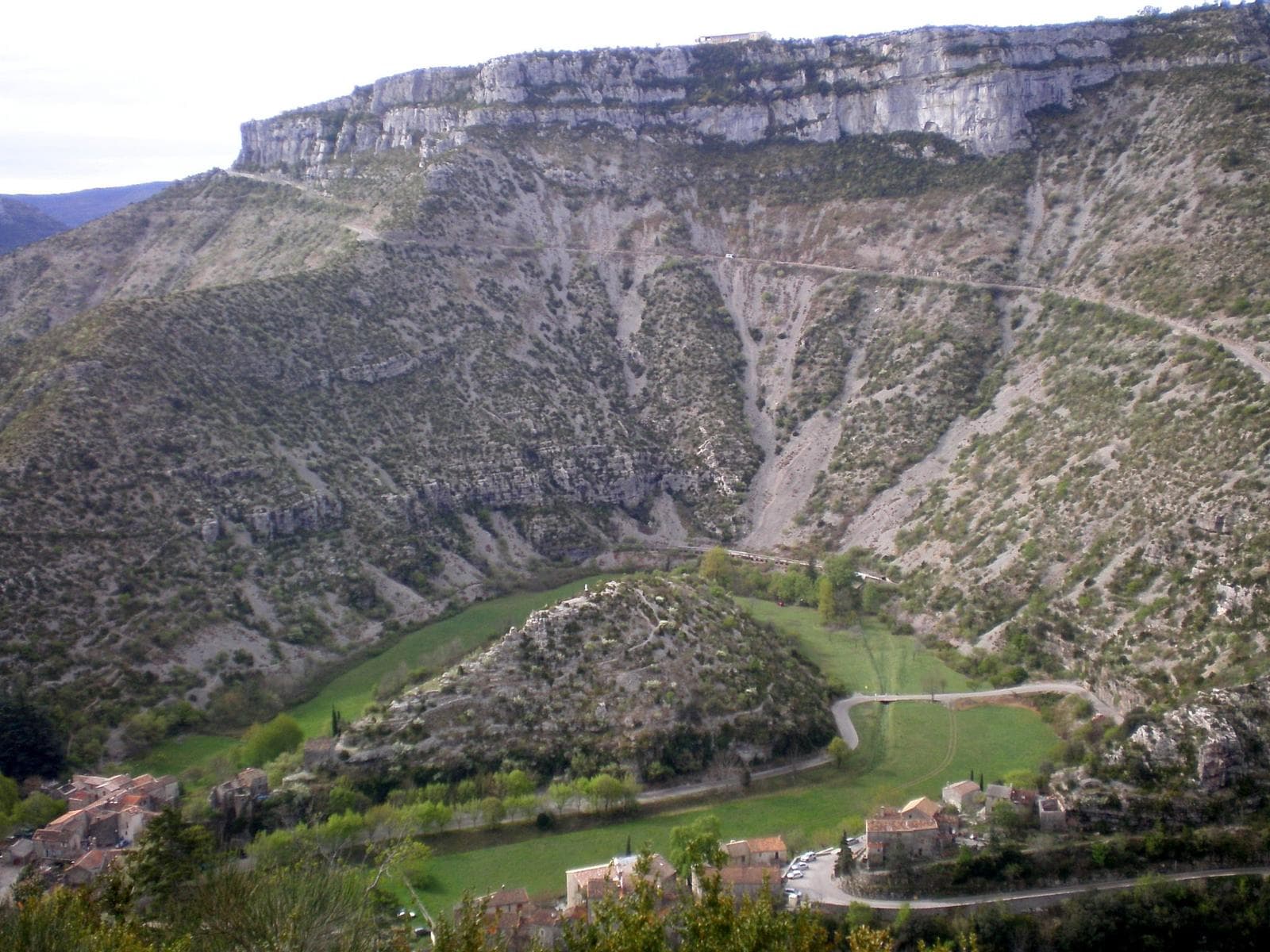 Le Cirque de Navacelles, méandre fossile classé Grand Site de France