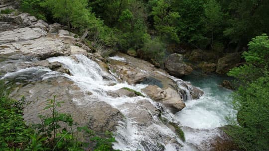 Les Gorges de la Vis, canyon encaissé entre les causses