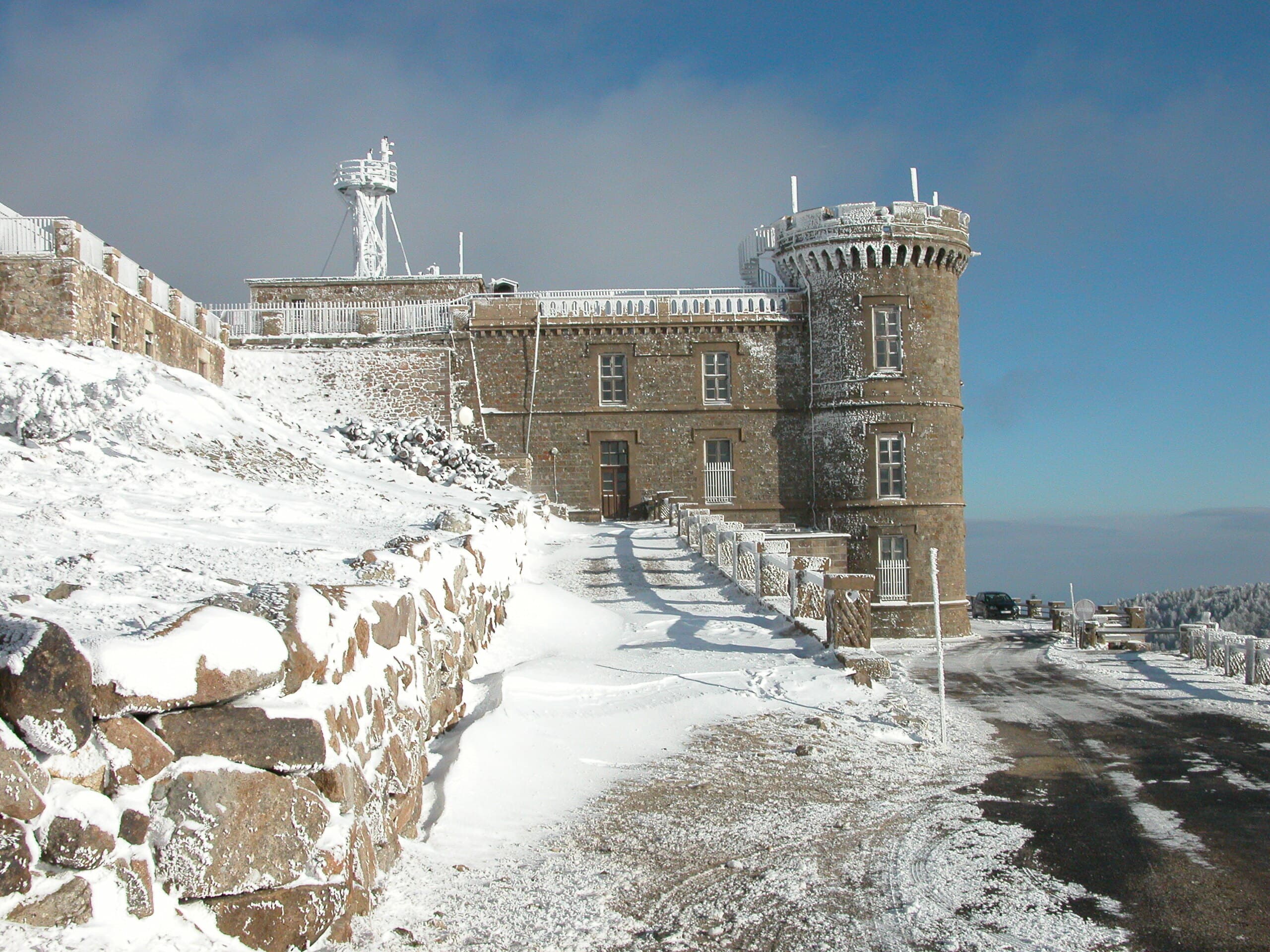 Le Mont Aigoual, point culminant des Cévennes